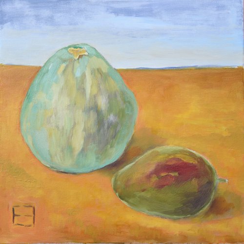 Pomelo and Mango by Elena Zapassky