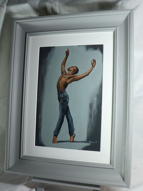 Ease and Tension, Portrait of a Male Ballet Dancer