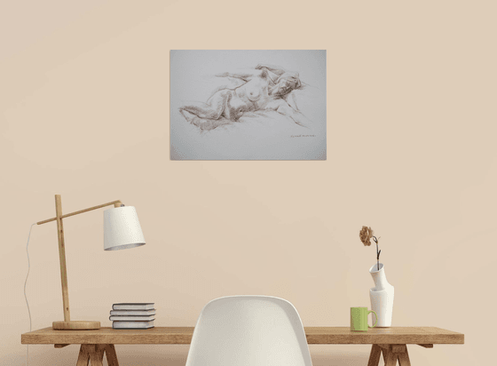 reclining female nude
