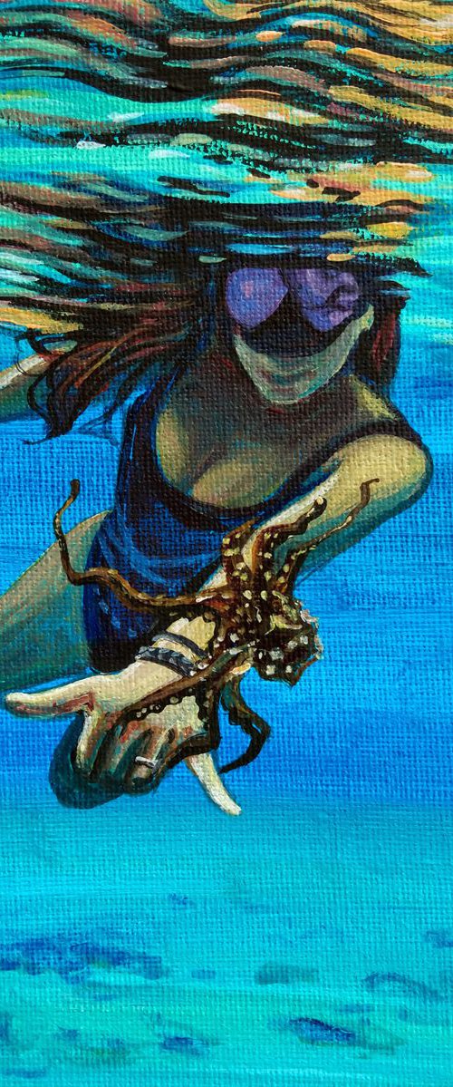 Underwater fun by Eleni Denart