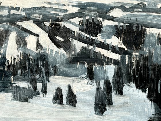 Silent Winter Horizon