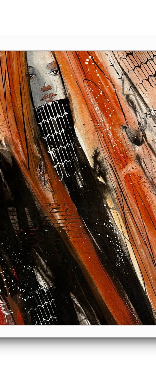 The Weather Is Perfect for a Redhead by Arinika Stratievsky