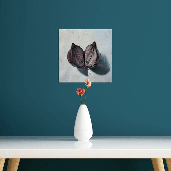 Onion. Still life