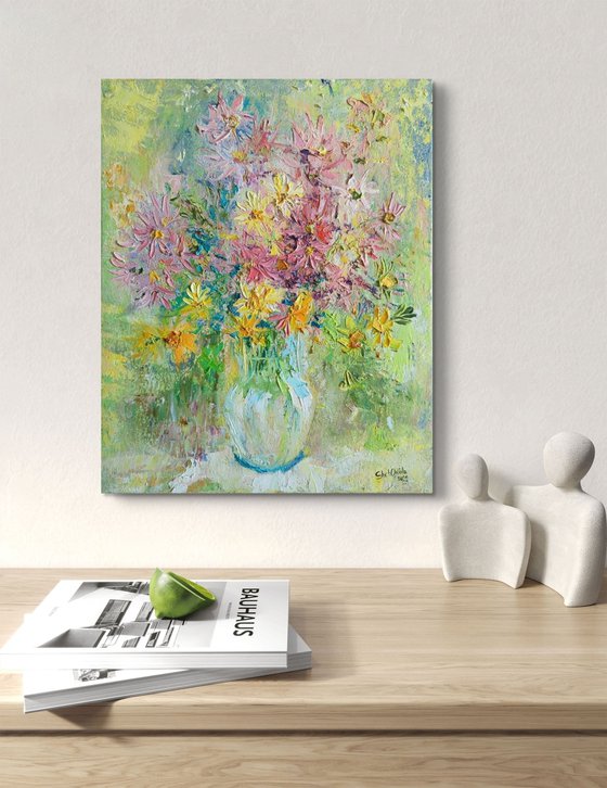 Bouquet of chrysamthemum