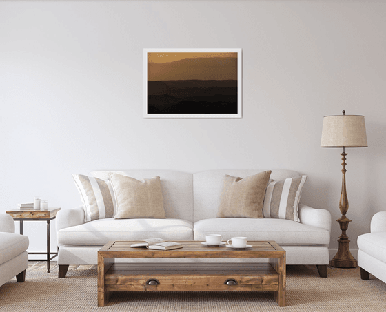 Sunrise over Ramon crater #2 | Limited Edition Fine Art Print 1 of 10 | 75 x 50 cm