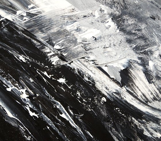 Black And White Abstraction F 1