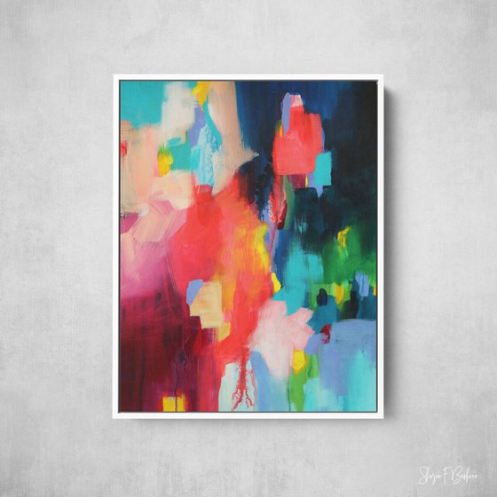 Abstract Original Painting - Paradise Cove