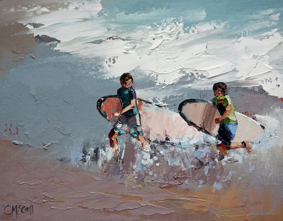 Two Surfers