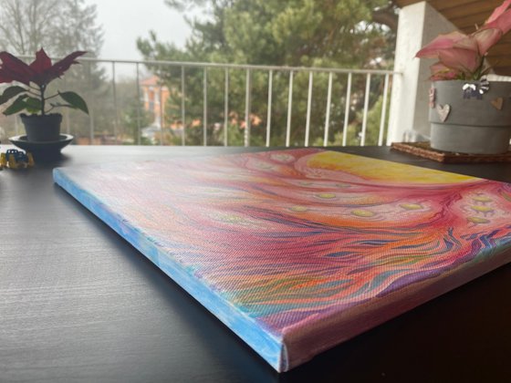 Unknown worlds. Feminine energy