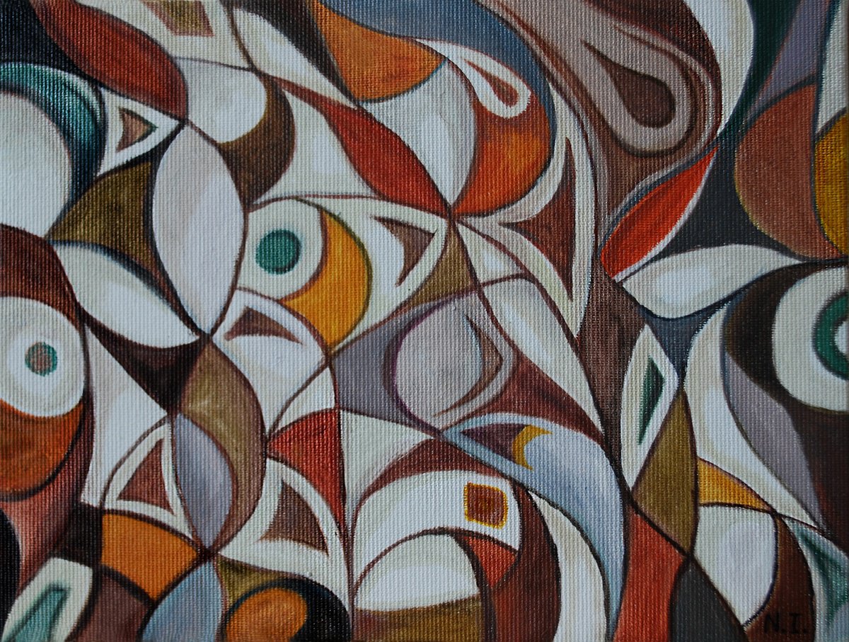 Flow Ii By Nikola Ivanovic, 9 X 7, Artwork For Sale On Artfinder