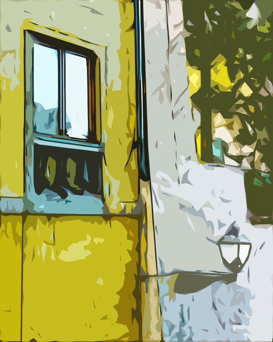 Imagine a Sunny Wall in Florence