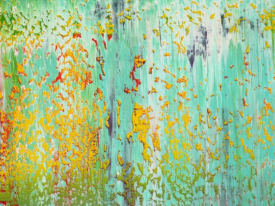 50x50 cm | 19,5x19,5″ Abstract Landscape Painting Original oil painting Canvas art