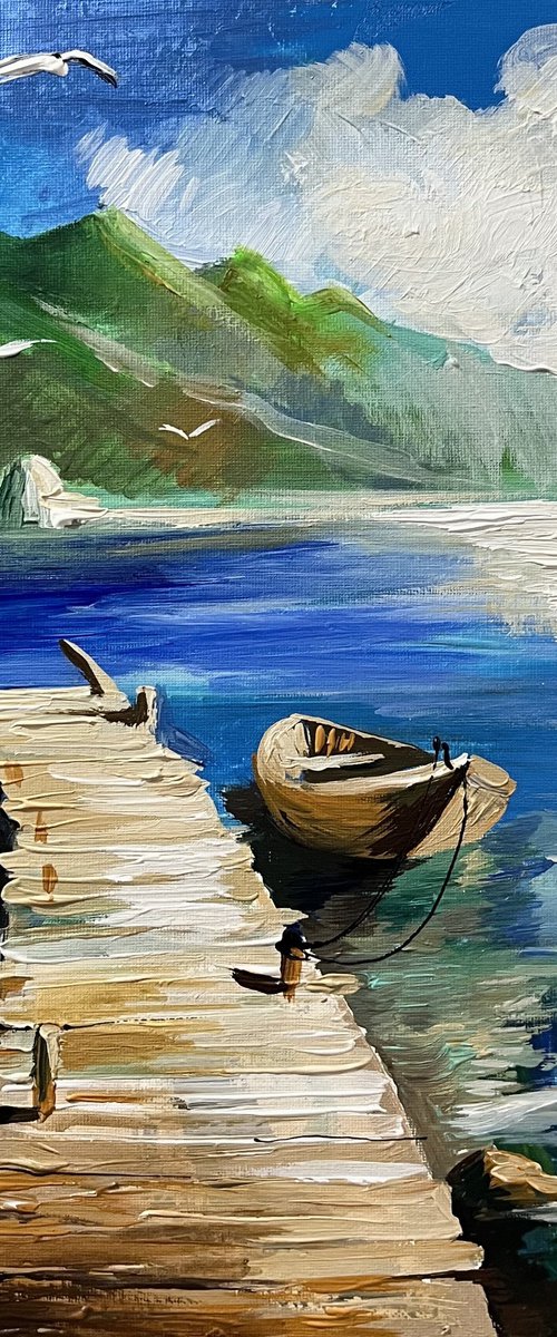 Quiet Harbor by Vahe Bagumyan