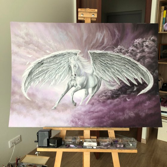 Pegasus, the winged horse