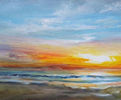 "Morning on the beach"...SPECIAL PRICE!!! by Ivan  Grozdanovski