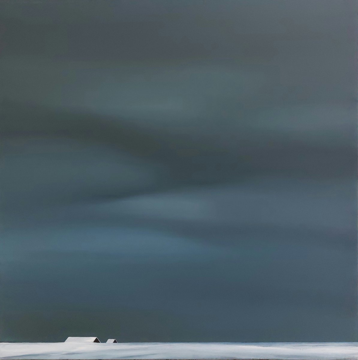 The silence of snow by Nelly van Nieuwenhuijzen