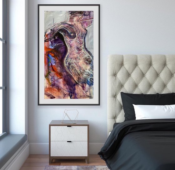Woman in ecstasy
