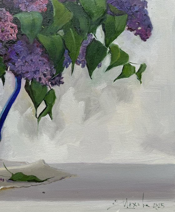 Still life with lilacs