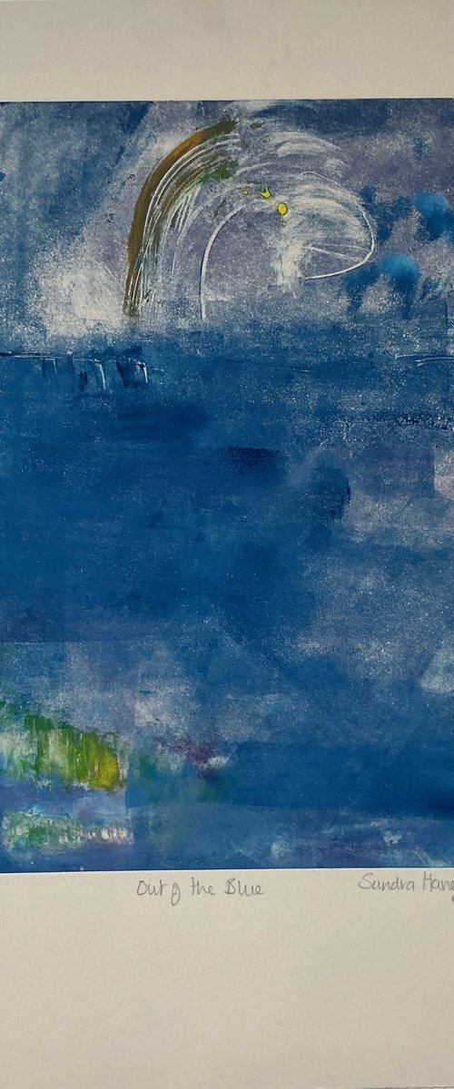 Out of the blue by Sandra Haney