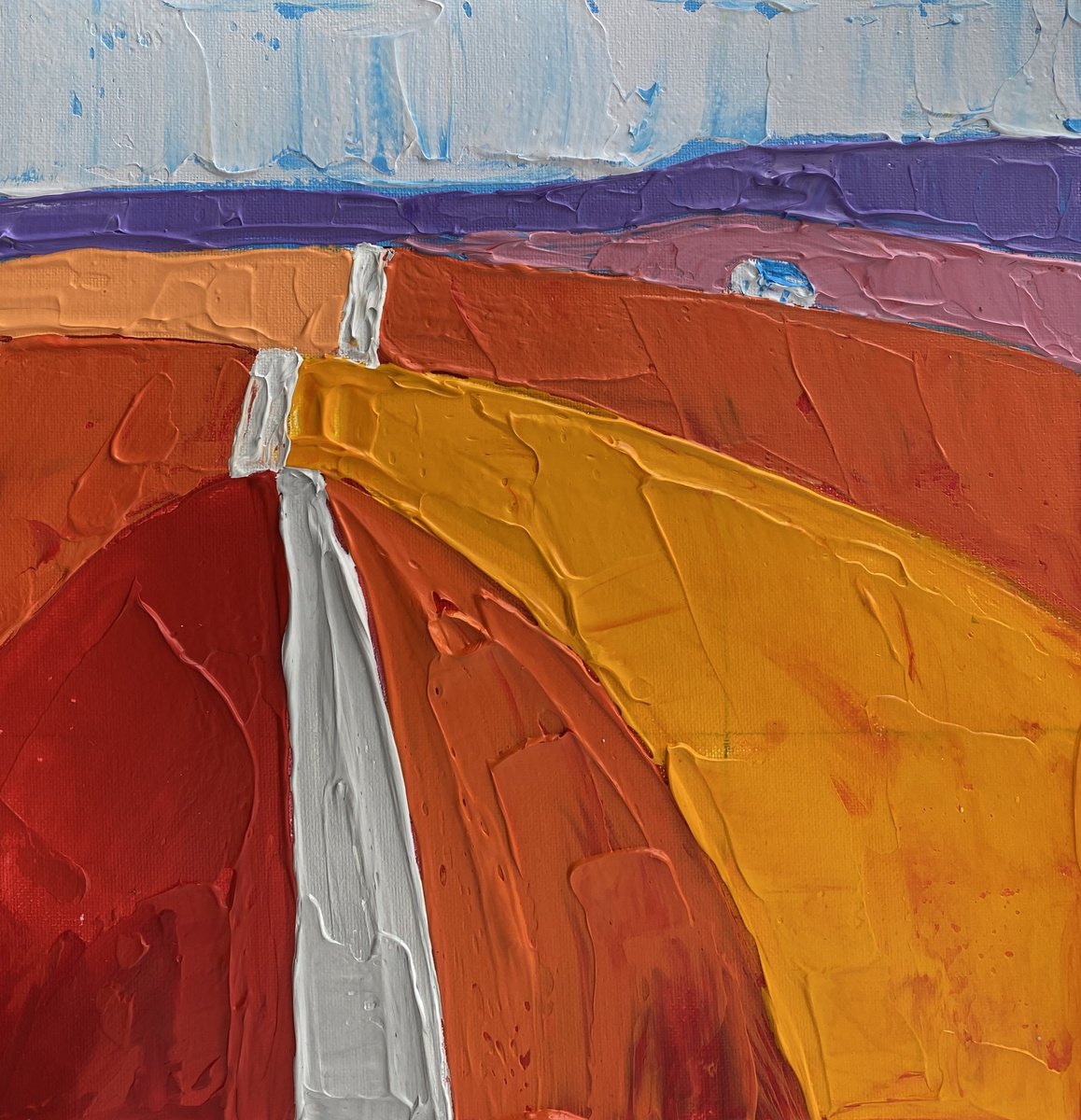  Countryside 13 By Guzaliya Xavier, 12 X 12, Artwork For Sale On Artfinder