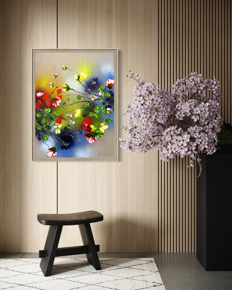 Framed - Light Field Ii By Anastassia Skopp, 26 X 34, Artwork For Sale On Artfinder