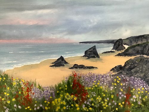 Cornish coastline by Darren Carey