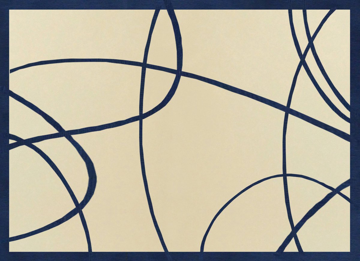 Abstract Lines #55 by Arisha Monn