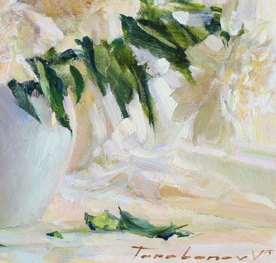 Vanilla peonies