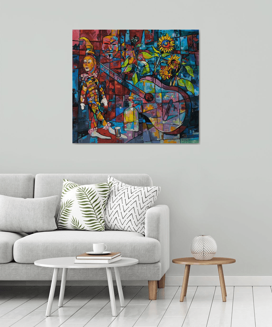 Masks, Music and Sunflowers