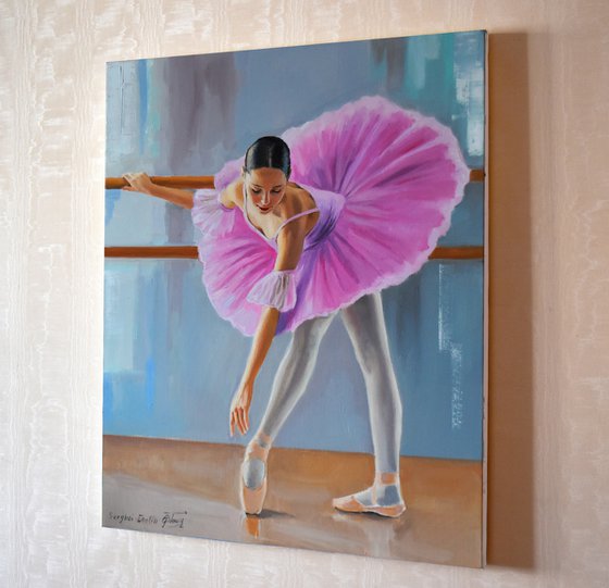 A ballerina in pink III