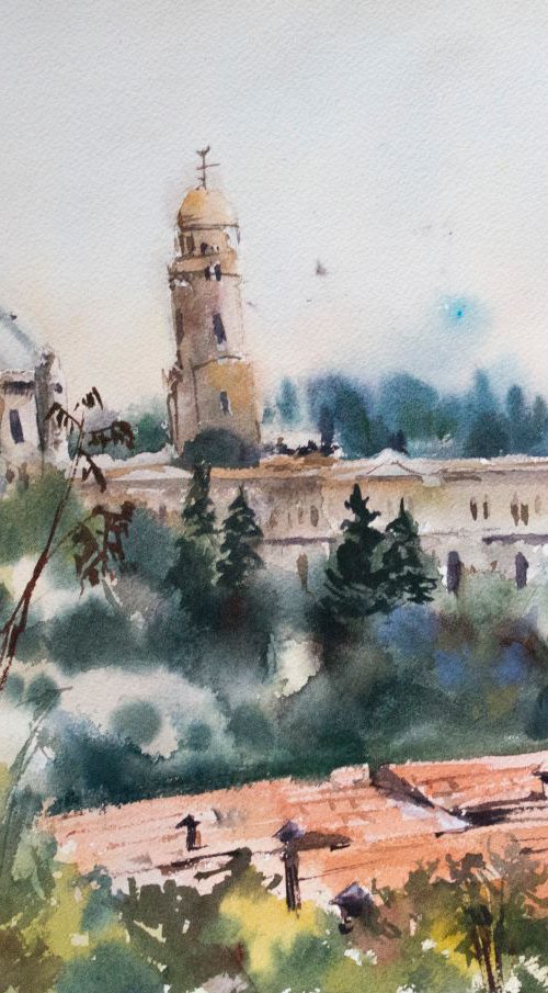Jerusalem Landscape by Sophie Rodionov