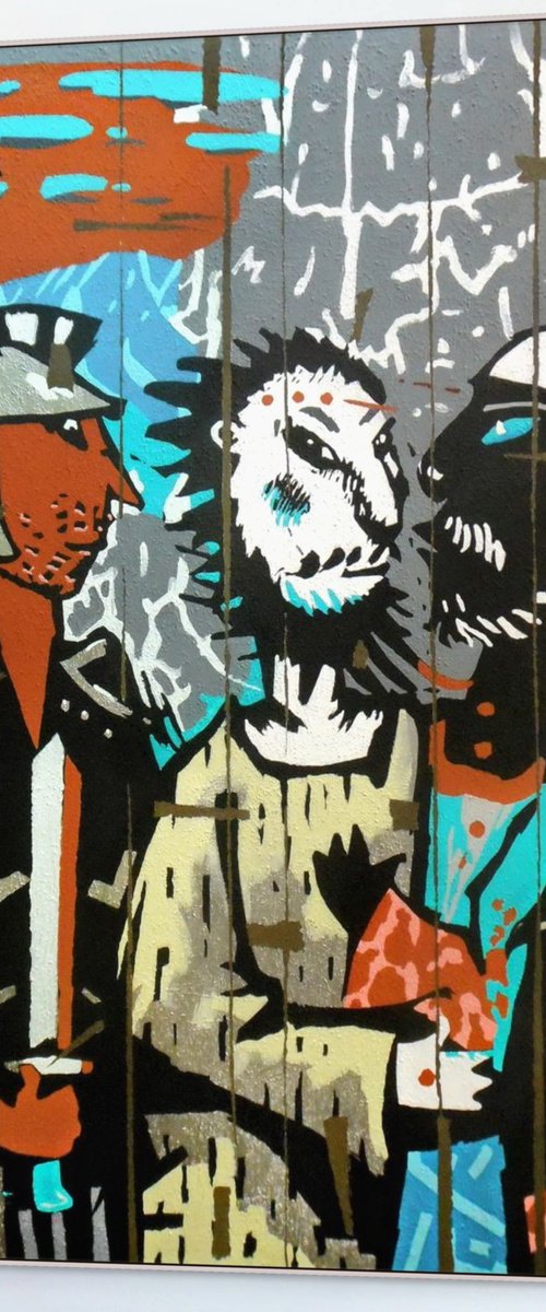 Taking of Christ Kiss of Judas by Evgen Semenyuk