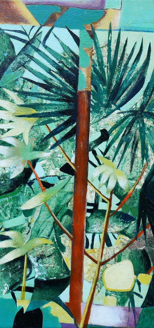 Jungle painting by Kate Kulish