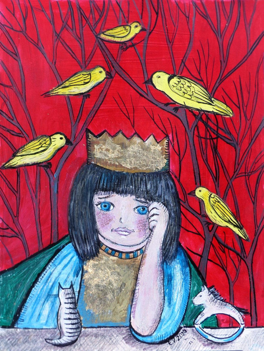 Sad Princess by Elizabeth Vlasova