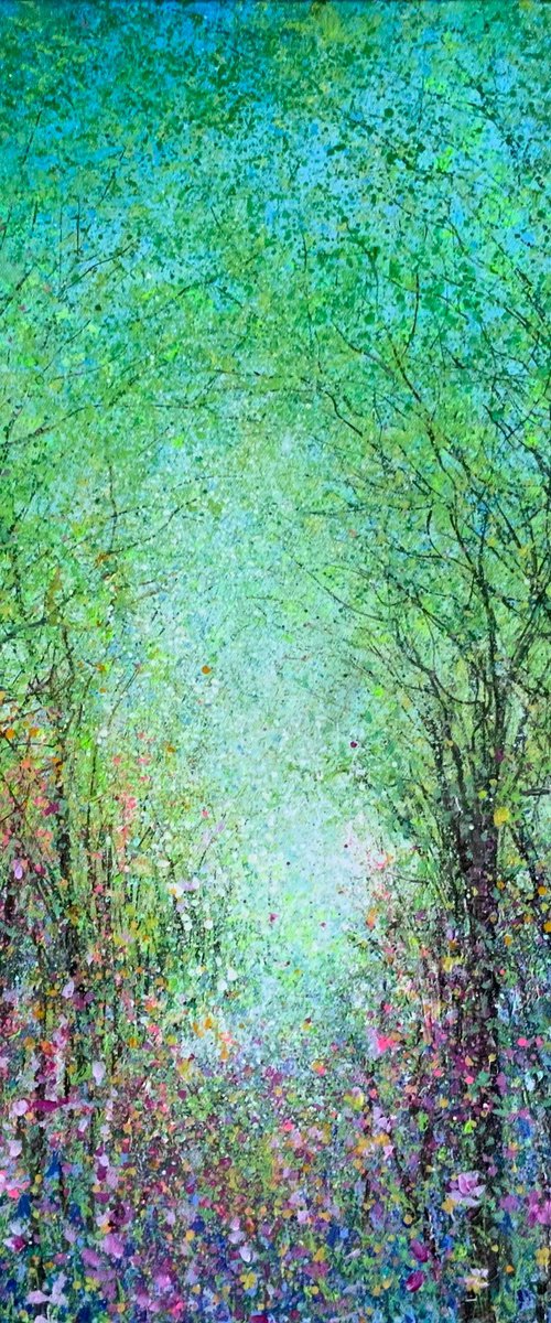 Bluebells and Flora by Jan Rogers