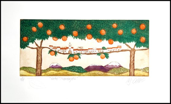 Amongst Orange Trees
