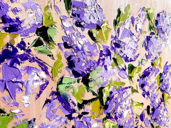 Flowers impasto