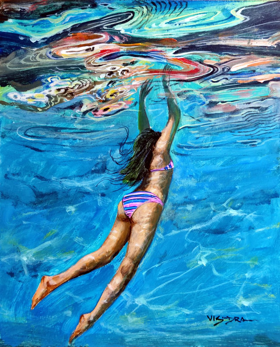 Girl swimming53 by Vishalandra Dakur