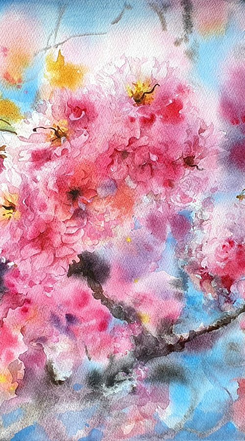 Whispers of sakura by Natasha Sokolnikova