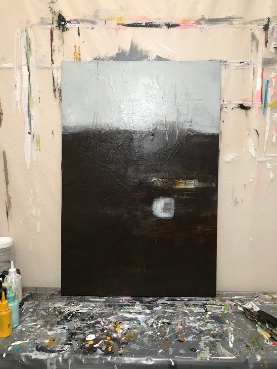 Exhaling Minimalist Painting