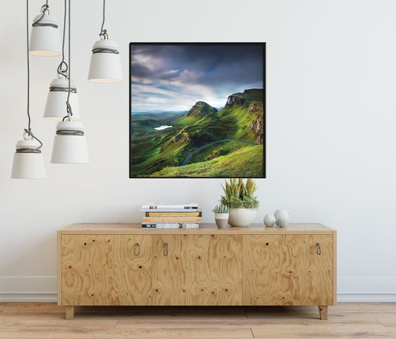 Land of Giants - The Quiraing, Isle of Skye 30 x 30 inches