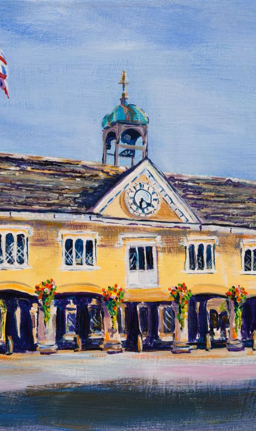 TETBURY MARKET HALL FROM LONG STREET by Diana Aungier-Rose