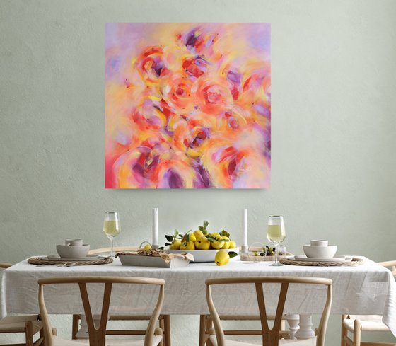 Abstract roses