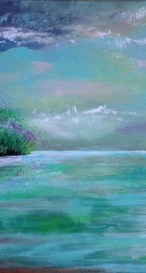 Full Pink Moon by Donna Daniels