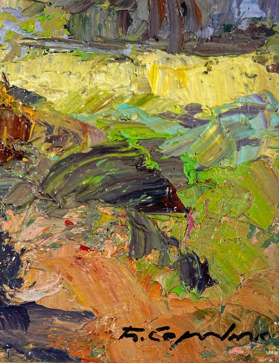 The Road Among the Trees