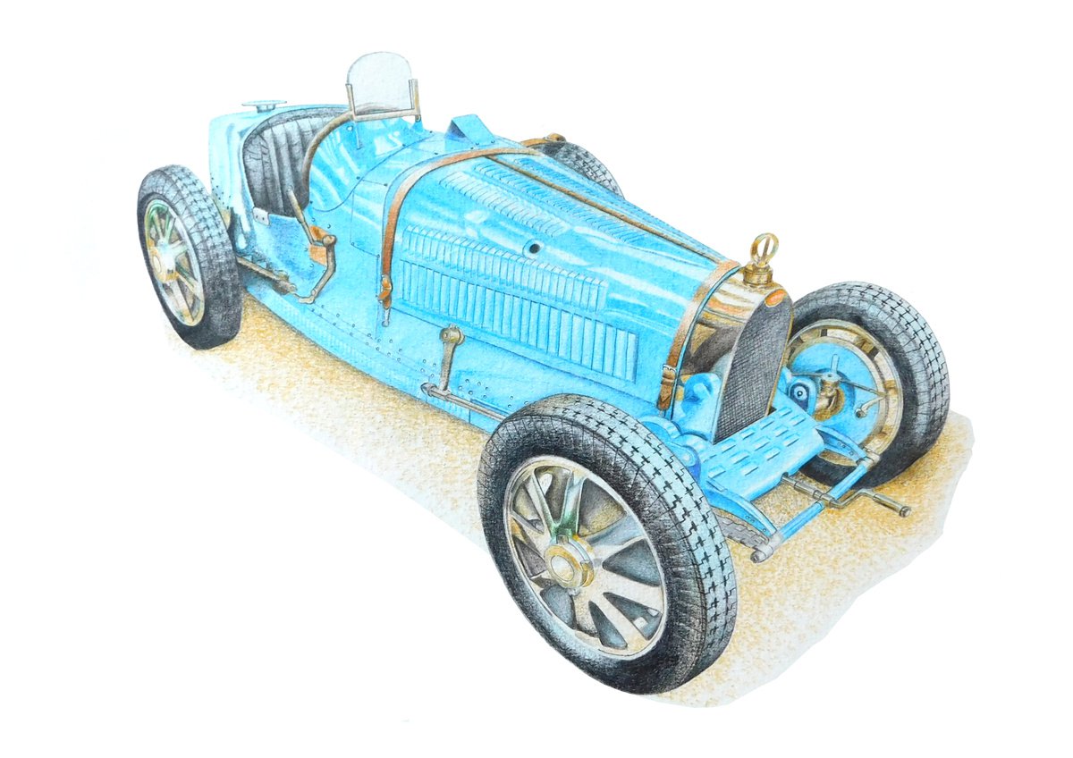 Bugatti Type 35B by Benjamin Self