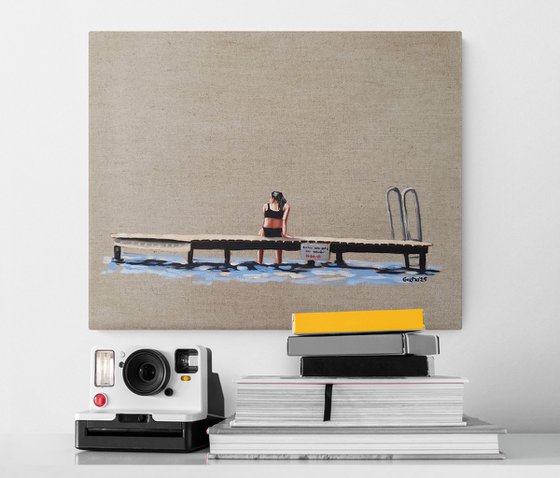 Girl on the Pier