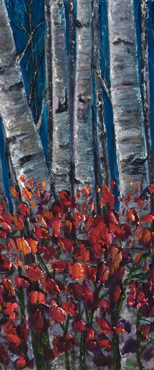 Aspen Trees by Lena Owens