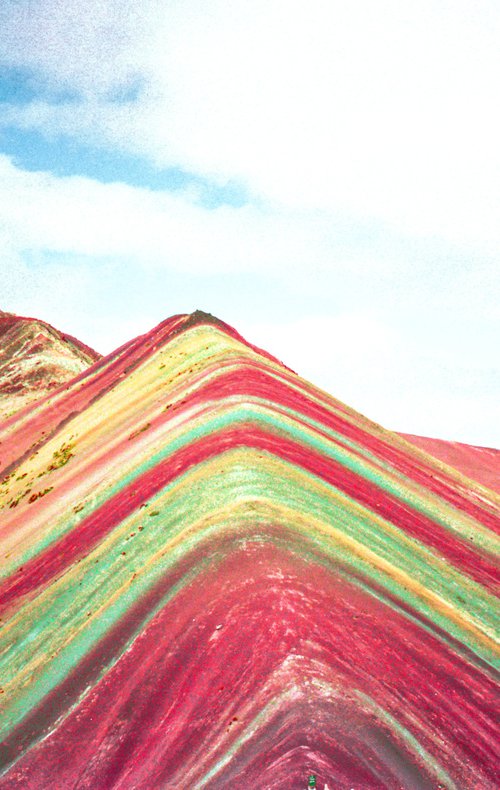 Rainbow Mountain by Georgia Fitzgerald