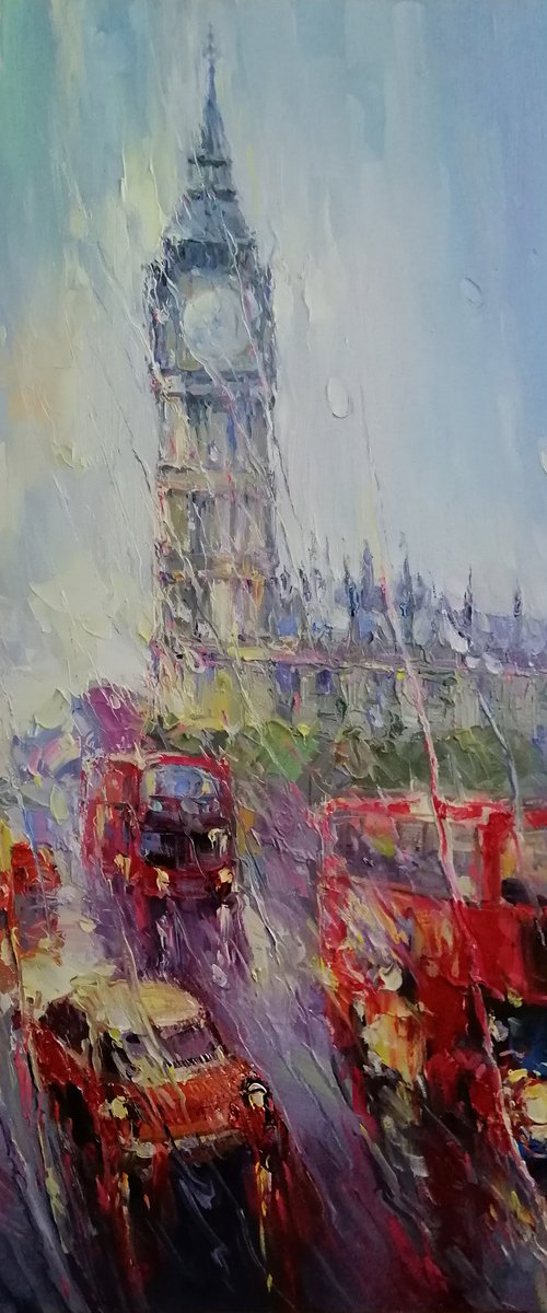 London rain by Artem Grunyka